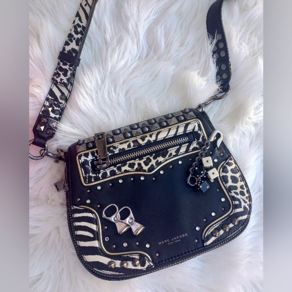 Rare Marc Jacobs Animal Mashup Saddle Bag